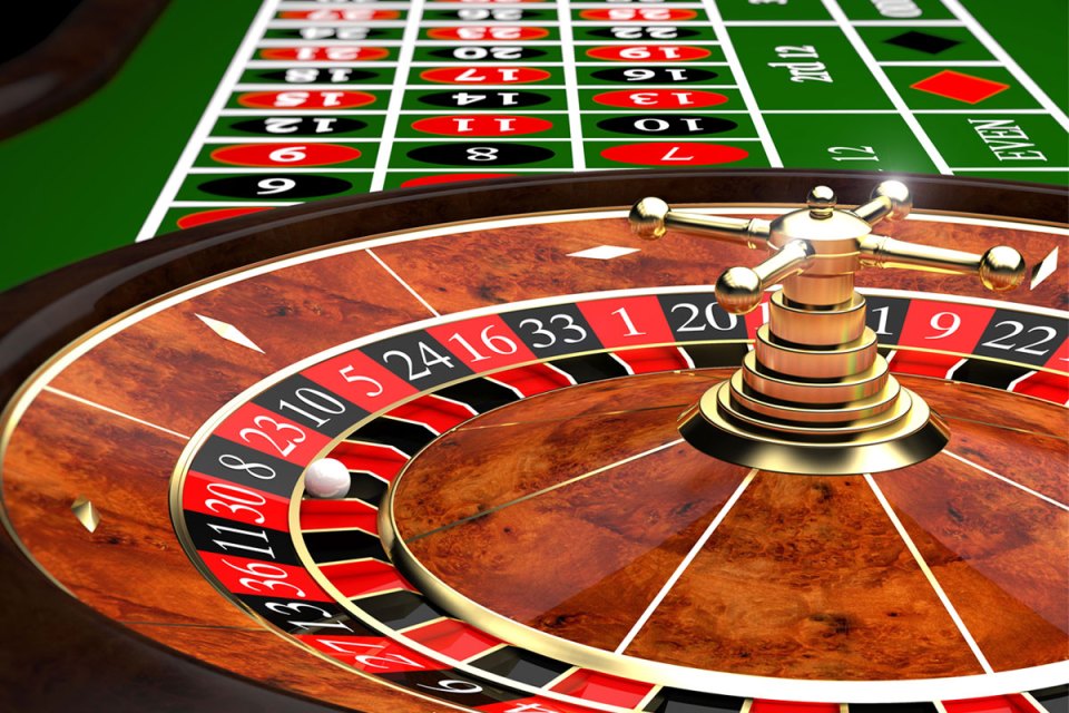 The Roulette wheel has 37 numbered slots, from 0 to 36, each of which can be bet on