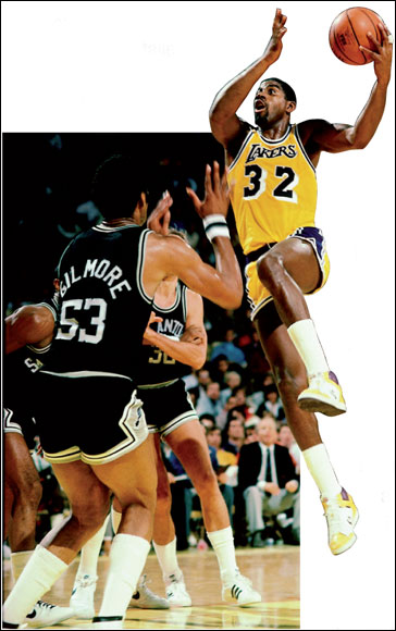  At 6ft 9in, Earvin 'Magic' Johnson was the tallest point guard ever to play the game.