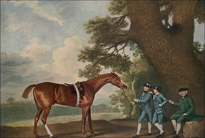  Eclipse was foaled during a solar eclipse in 1764. He became one of the leading sires of his era. The great-grandson of Darley Arabian won all of his 18 races from 1769-1770