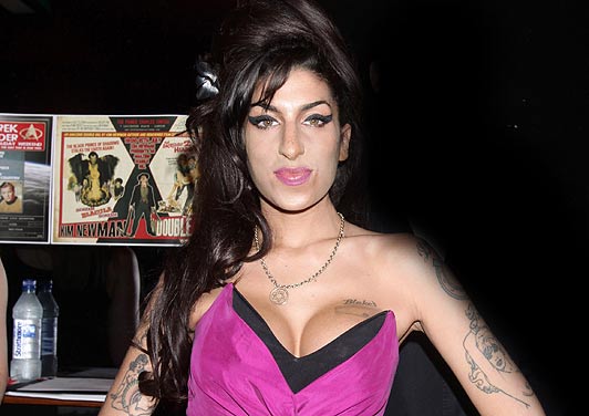 Amy Winehouse arriving for the premiere of Psychosis, at the Prince Charles Cinema in Leicester Square, London.