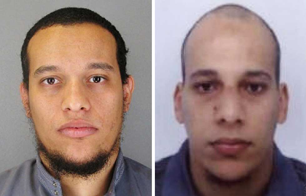 Said and Cherif Kouachi, the two prime suspects