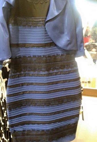  The controversial dress appeared to be different colours to different people