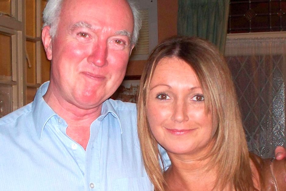 Missing Claudia Lawrence with her father Peter