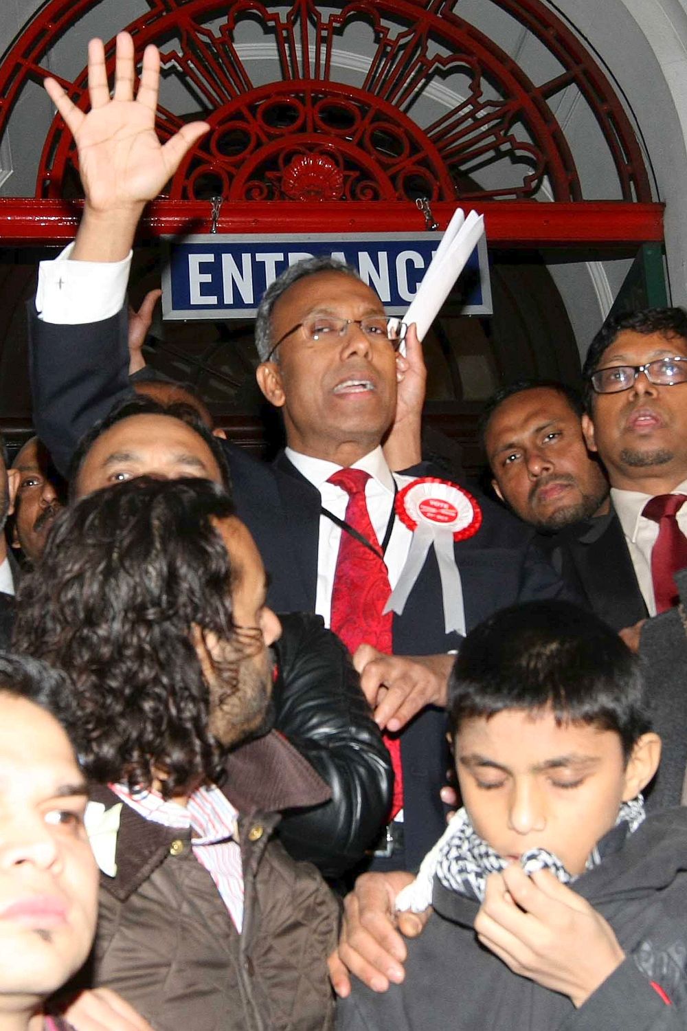 False hero... Rahman is elected as first Muslim mayor