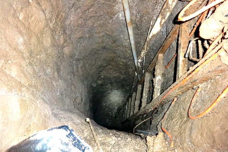  The 32ft shaft El Chapo had to climb down to escape