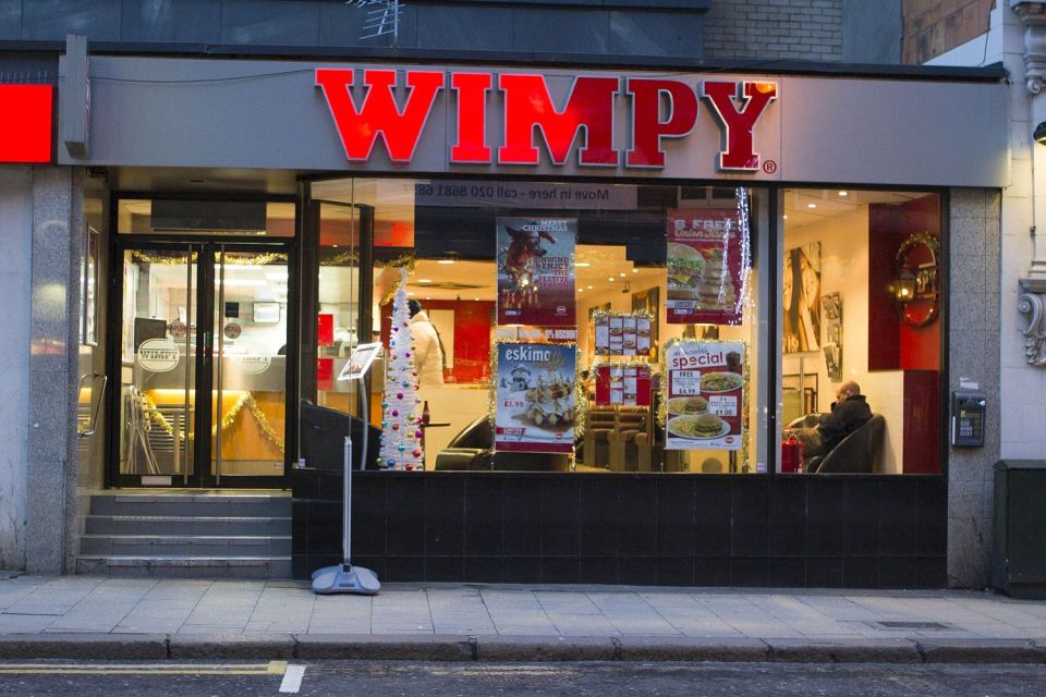  Wimpy's all-day brekkie has 900 calories and third unhealthiest on the high street