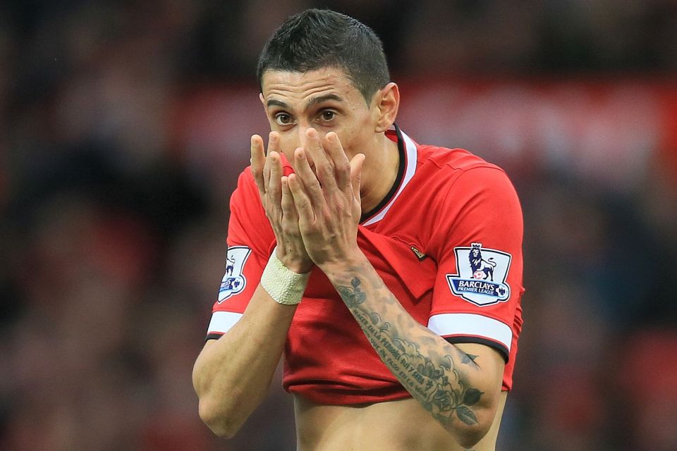  Angel Di Maria was the biggest flop of the Van Gaal reign