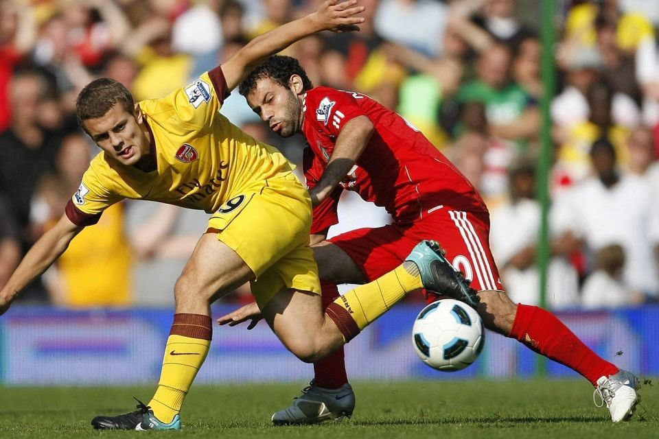  Javier Mascherano was a fan favourite at Anfield before moving to the Nou Camp