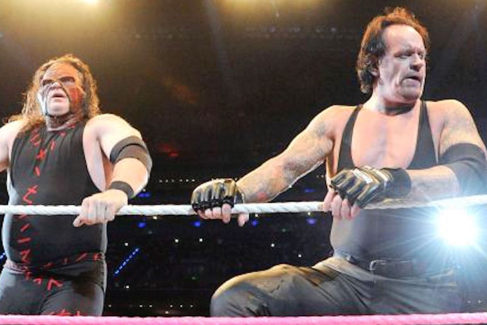  The Brothers of Destruction: The Undertaker and his on-screen brother Kane