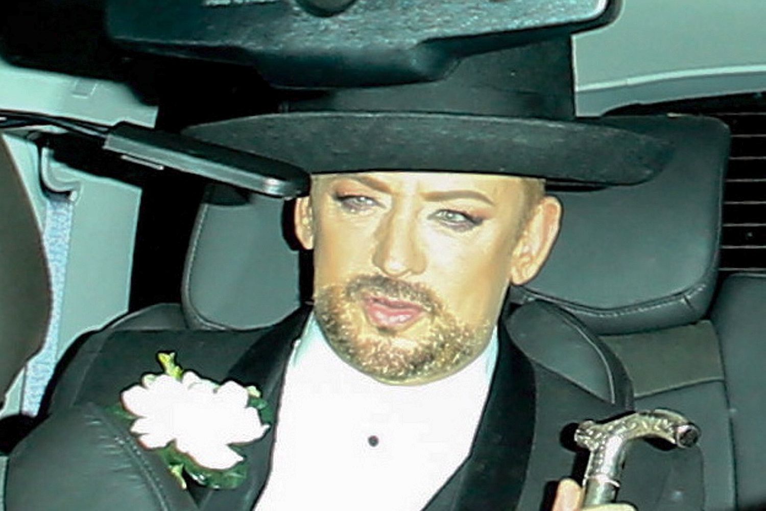 Set for a series ... Boy George