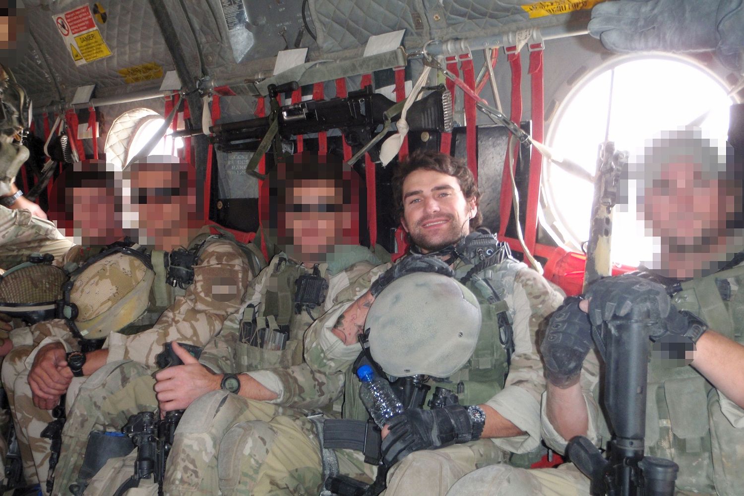 Ant was deployed to Afghanistan as a section commander