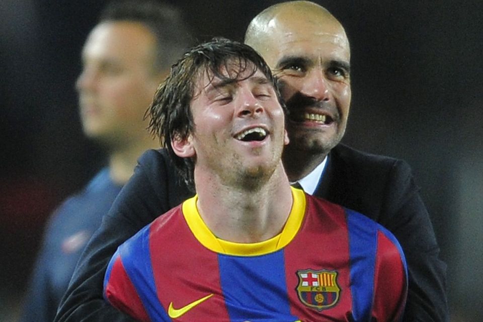  Lionel Messi and Pep Guardiola have a close friendship and the Spanish coach hoped for an Etihad reunion this summer