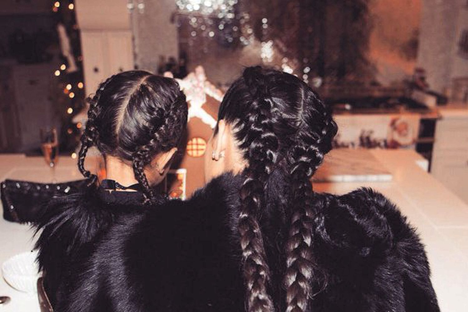 Kim and daughter North West follow the Carroll style three days later