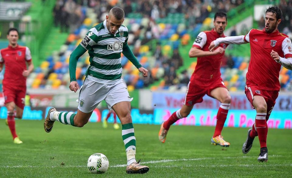  Slimani netted 31 times in a prolific season last term