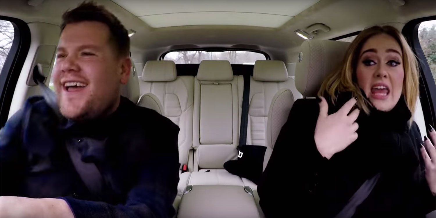 Adele carpool