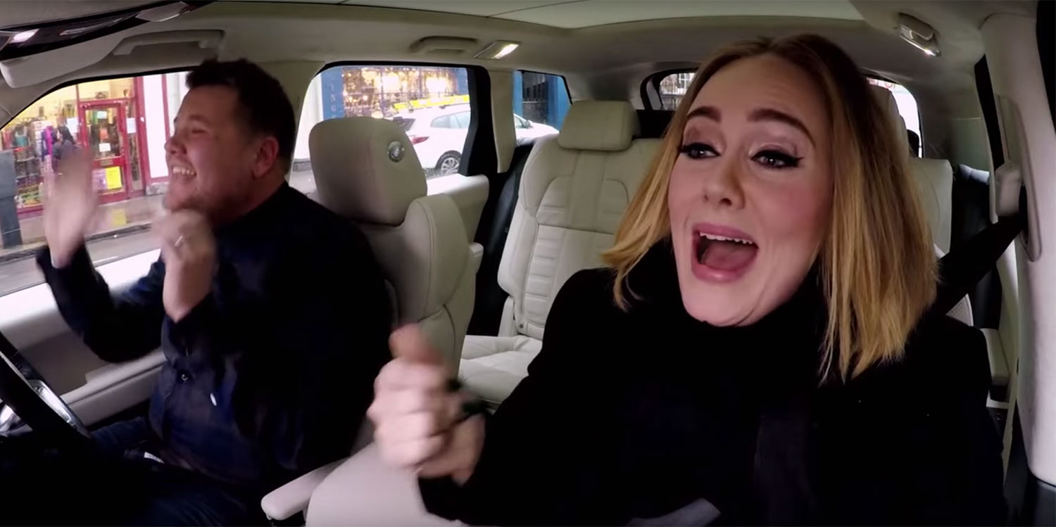 Adele carpool