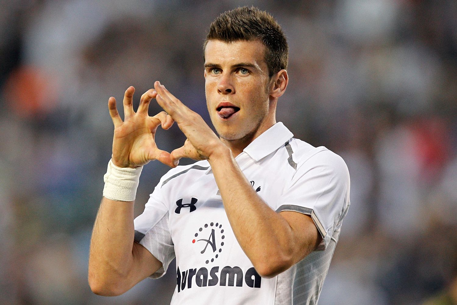 Bale scored 42 goals in 146 appearances for Spurs