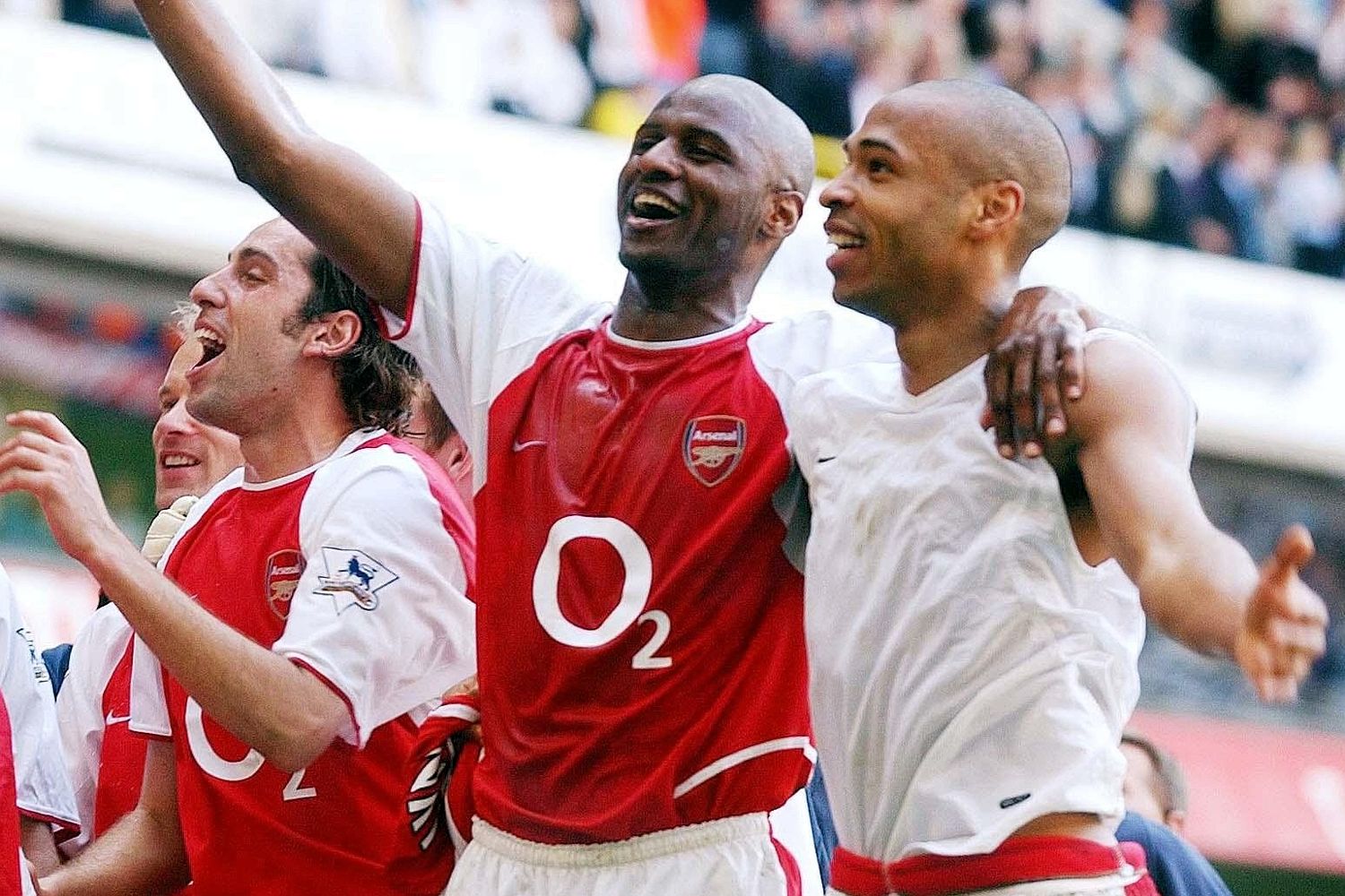 Vieira was one of Arsenal's Invincibles in 2004