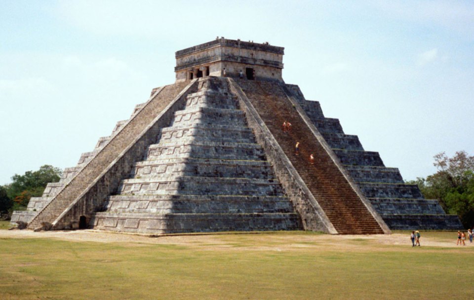  Alien enthusiasts believe the Mayan pyramids were actually constructed by extraterrestrials