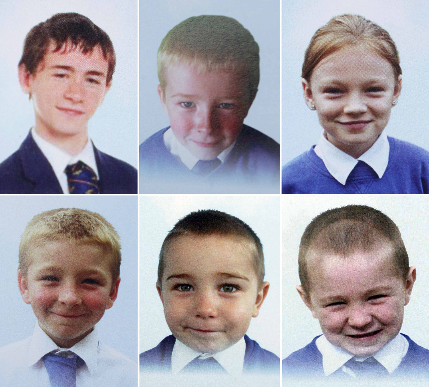 Mick Philpotts children who died (CLOCKWISE FROM TOP LEFT) Duwayne, Jack, Jade, Jesse, Jayden & John. Police are treating the incident as &apos;suspicious&apos;. Evil child killer Mick Philpott wrote to a friend complaining about FISHING TACKLE being stolen from the house which he set fire to which killed six of his own children.