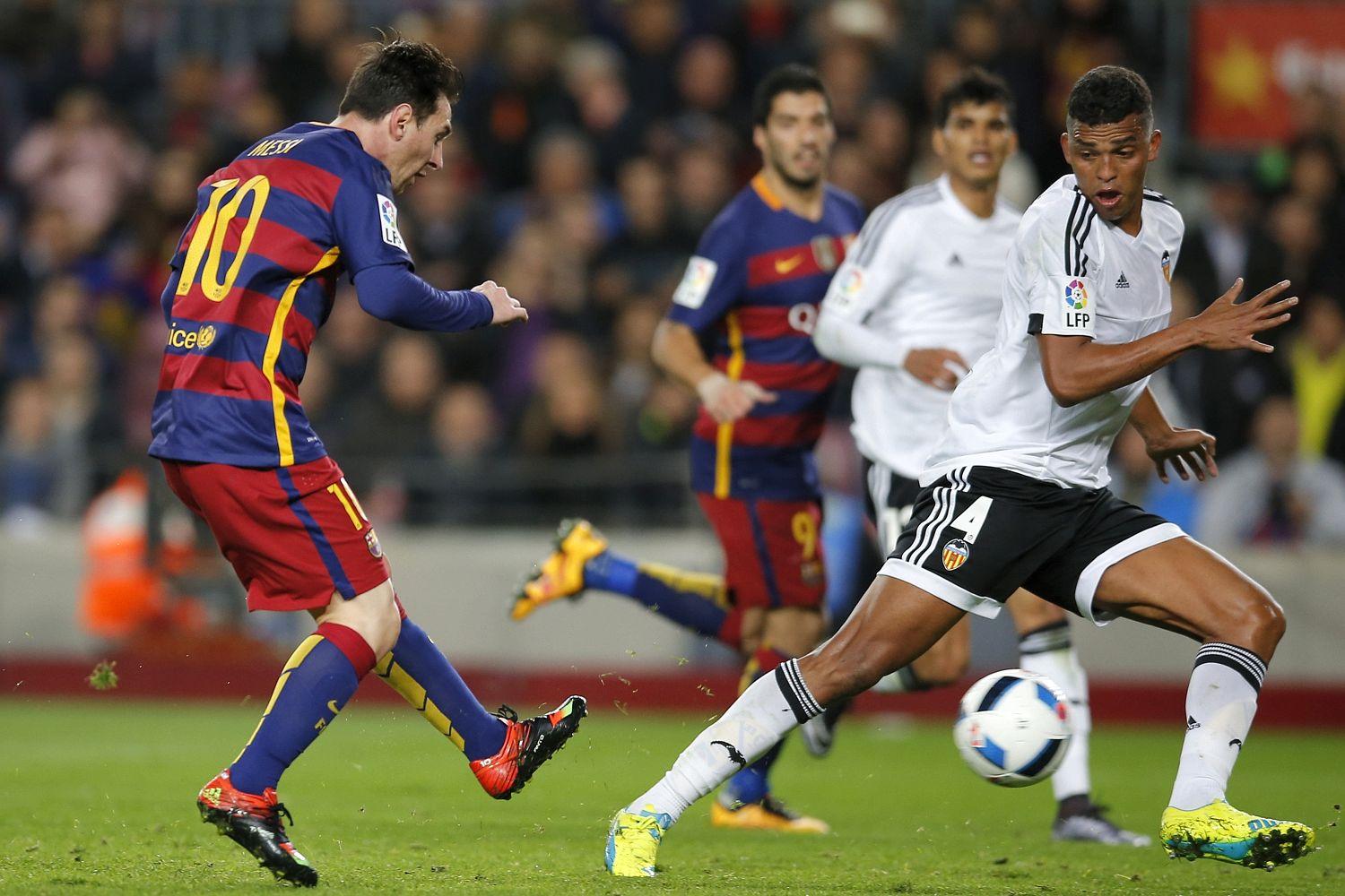 Messi helped himself to another hat-trick against Valencia last week