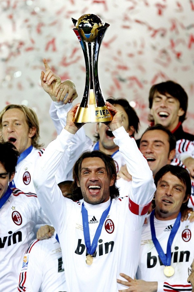 Paolo Maldini even won a Club World Cup during his career to go with all his other trophies