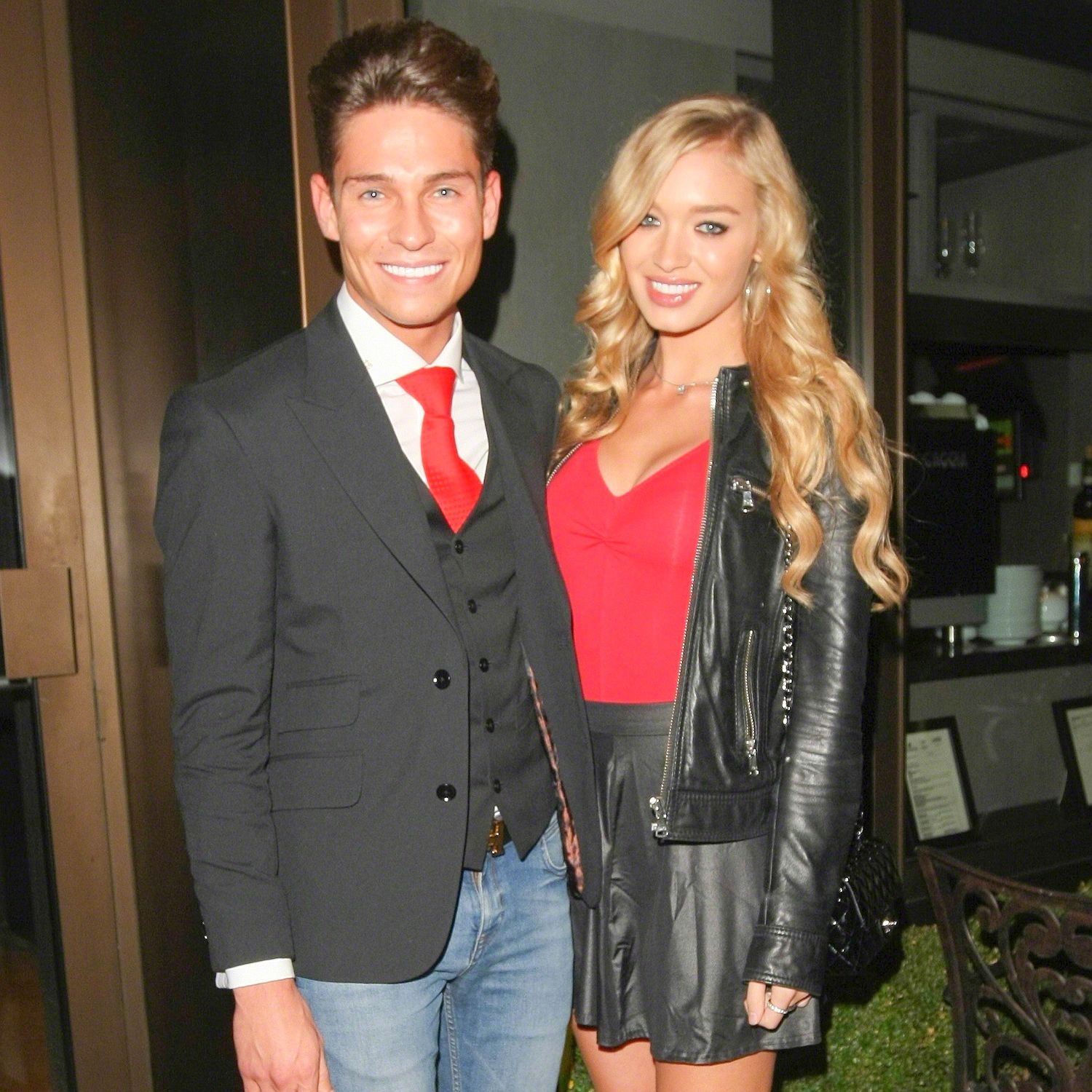 Model Roxy Hornerwith her ex-boyfriendJoey Essex in happier times