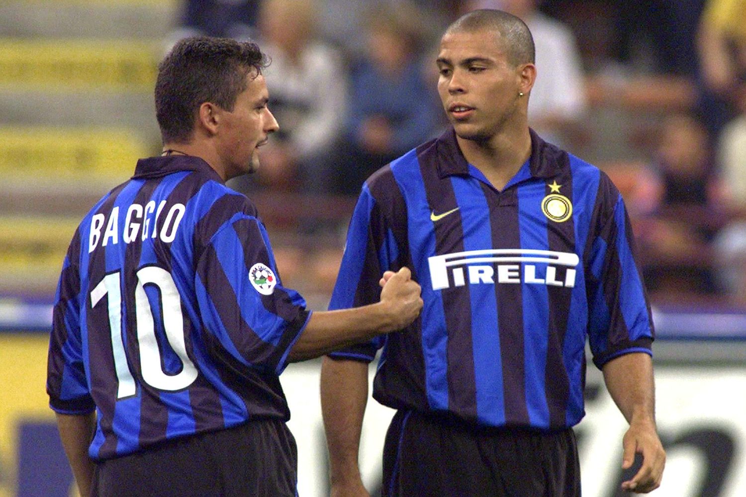 Roberto Baggio and Ronaldo formed a formidable strike force while together at Inter