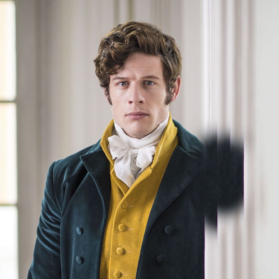 Moody hero . . . James Norton starred as Russian Prince Andrei Bolkonsky in War and Peace