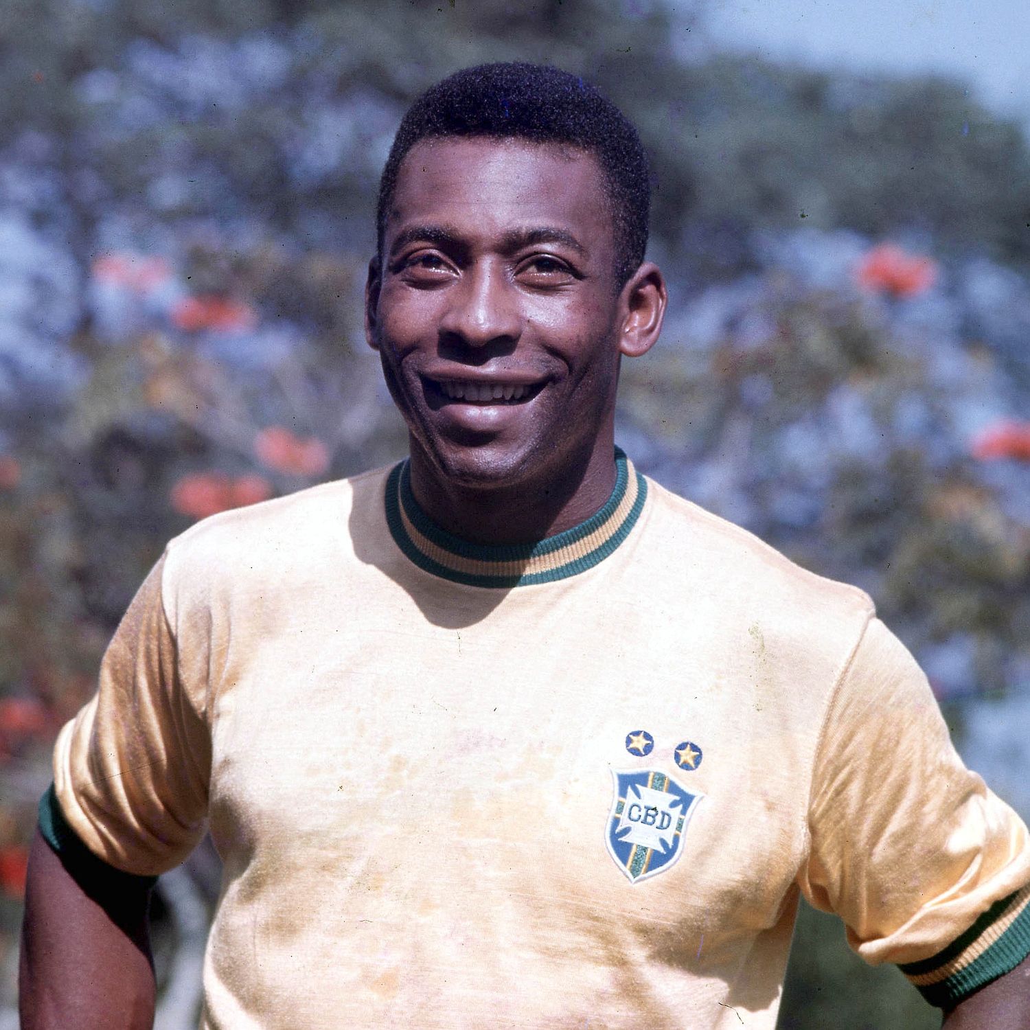 The great Pele topped Romario's list at the greatest footballer of all time