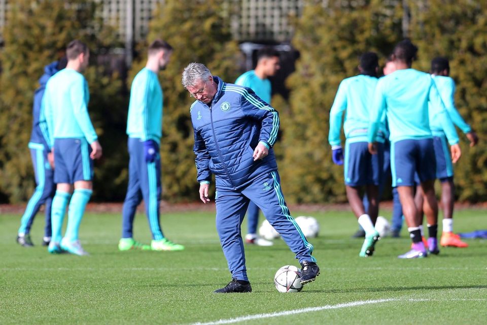  Guus Hiddink brought a sense of calm and stability to Stamford Bridge and Chelsea's Cobham training base after the madness of Jose Mourinho's second spell