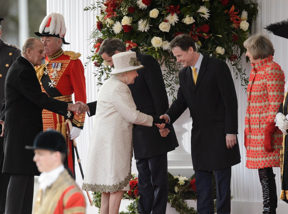  Nick Clegg meets the Queen