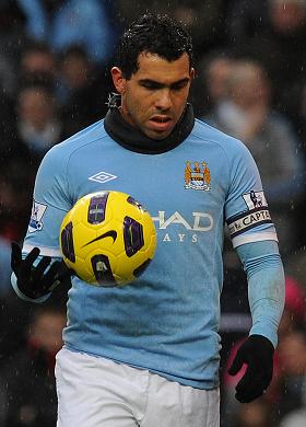  City favourite Carlos Tevez was also a huge fans of the snood