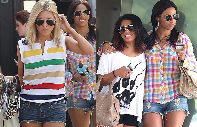 Mollie King, Vanessa White and Rochelle Wiseman