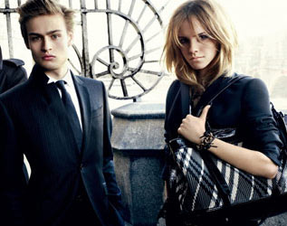 Douglas Booth and Emma Watson