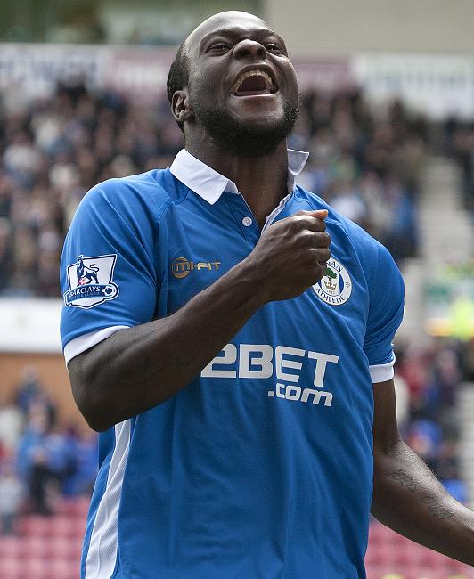  Victor Moses played for Wigan between 2010 and 2012