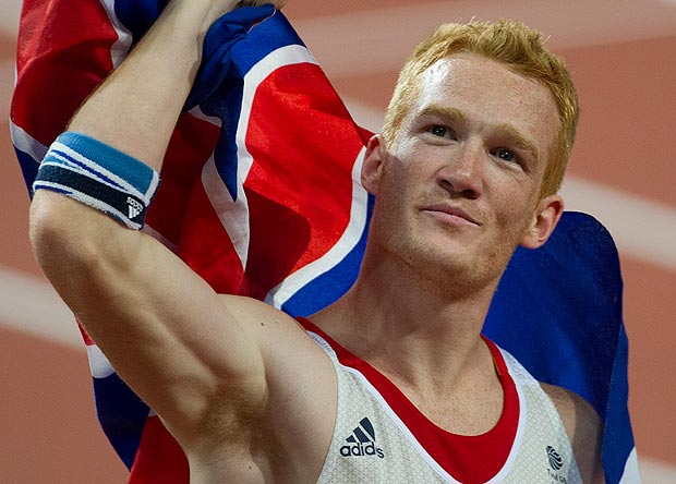 Greg Rutherford wins Gold