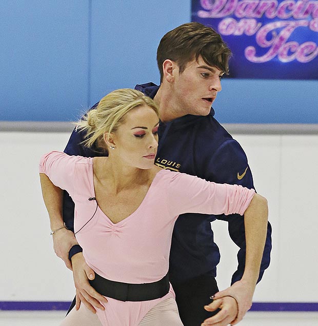 Matt Lapinskas and Brianne Delcourt 'Dancing on Ice'