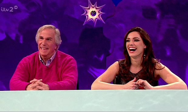 Henry Winkler and Celebrity Juice