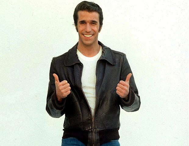 Henry Winkler as the Fonz