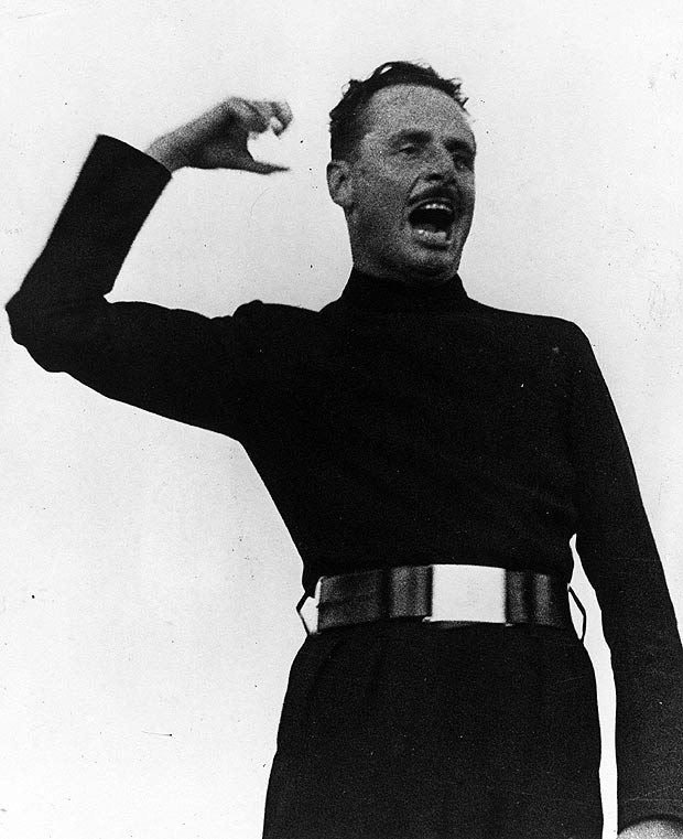  British fascist leader Oswald Mosley was considered a candidate to become leader of a British puppet state