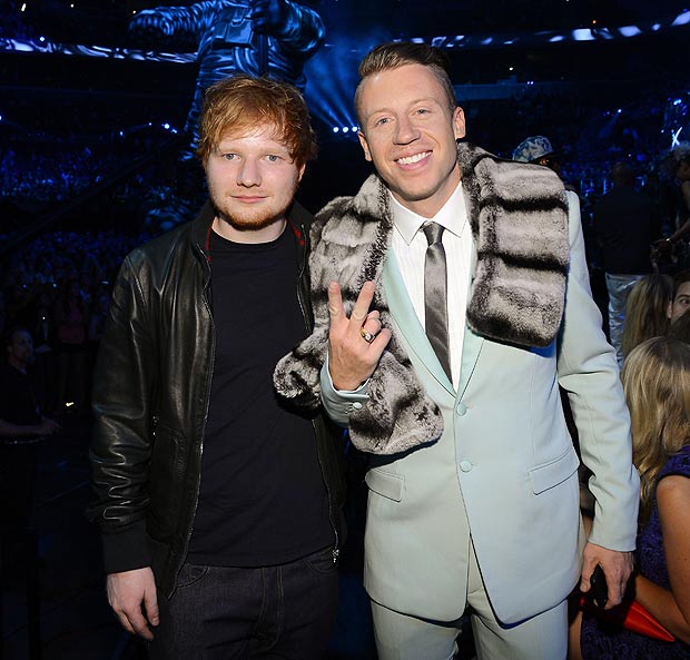 Ed Sheeran and Macklemore