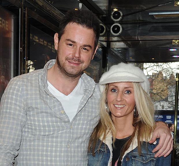 Danny Dyer with his girlfriend, Joanne Mas