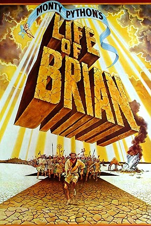 1970s UK The Life of Brian Film Poster