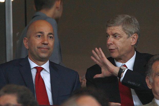  Gazidis will play a key role in deciding Wenger's future