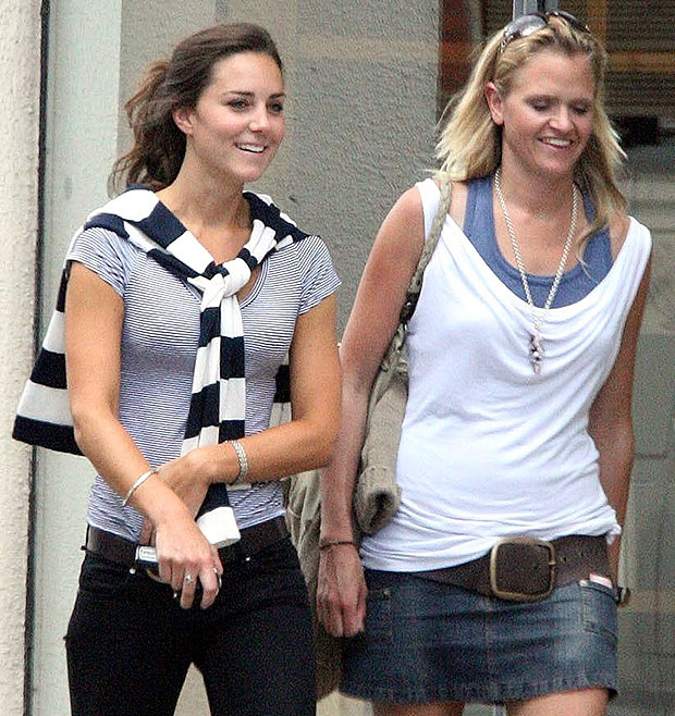 Kate Middleton and Emma Sayle