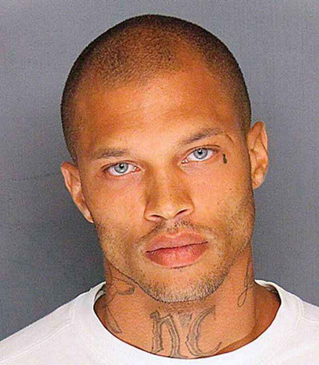  Jeremy’s police mugshot infamously went viral in 2014