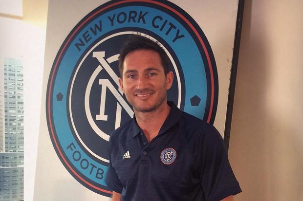 Frank Lampard has signed a two-year deal at New York City FC