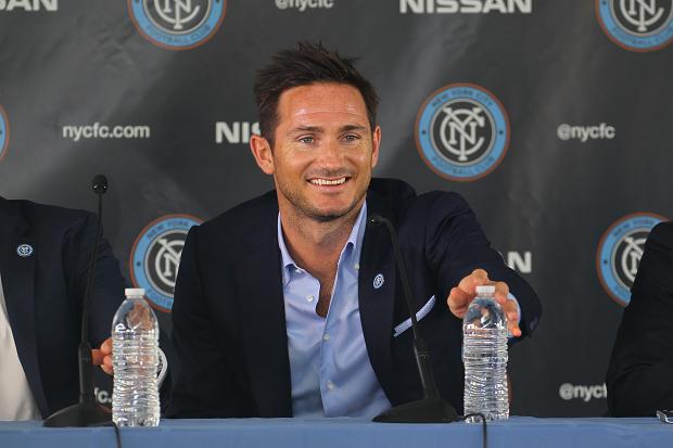 Frank Lampard revealed his delight at joining New York City FC