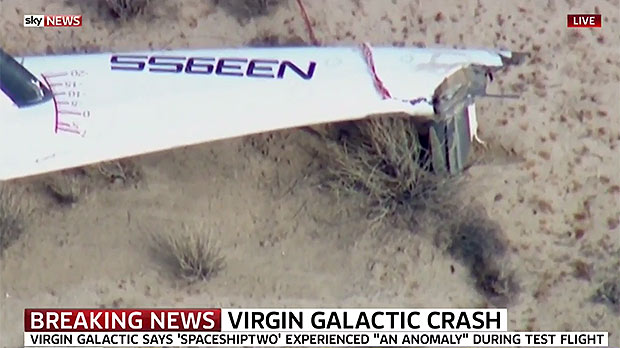 Virgin Galactic Crash